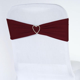 Add Elegance to Your Event with Burgundy Spandex Chair Sashes Add Elegance to Your Event with Burgundy Spandex Chair Sashes