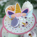 15inch 3-Tier Unicorn Themed Cardboard Cupcake Dessert Stand Treat Tower