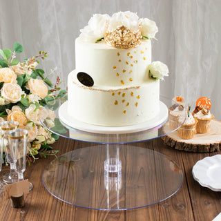 Stunning Event Decor with the Clear Acrylic Cake Stand Set