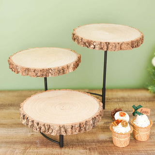 Enhance Your Wedding Decor with a Rustic Wood Slice Cake Stand Enhance Your Wedding Decor with a Rustic Wood Slice Cake Stand