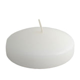 4 Pack | 3inch Classic White Disc Unscented Floating Candles, Dripless#whtbkgd