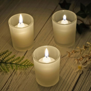 Create a Romantic Ambiance with Frosted Glass Votive Candle Holders Create a Romantic Ambiance with Frosted Glass Votive Candle Holders