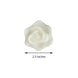 4 Pack | 2.5inches Ivory Rose Flower Floating Candles, Wedding Vase Fillers
