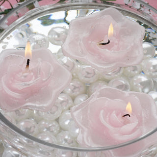 Create a Mesmeric Harmony of Passions with Pink Rose Flower Floating Candles