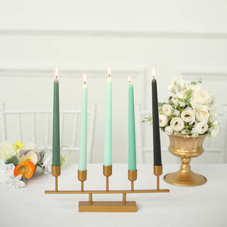 Unleash the Beauty of Green Taper Candles for Your Event Decor