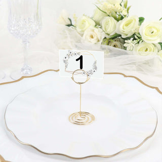 Enhance Your Event Decor with Gold Metal Card Holder Stands Enhance Your Event Decor with Gold Metal Card Holder Stands
