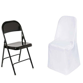 Invest in White Polyester Folding Chair Covers for Lasting Elegance