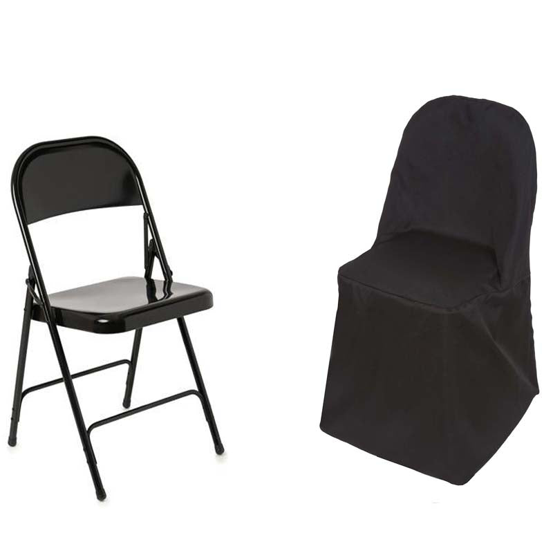 Folding metal chair discount covers