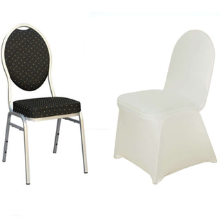 Durable and Easy-to-Maintain Ivory Spandex Chair Covers Durable and Easy-to-Maintain Ivory Spandex Chair Covers