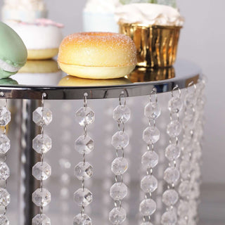 Create a Glamorous Dessert Display with Crystal Chains Create a Glamorous Dessert Display with Crystal Chains