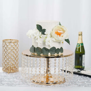Add a Touch of Elegance with the Metallic Gold Cake Stand Add a Touch of Elegance with the Metallic Gold Cake Stand