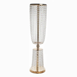 Create a Dazzling Atmosphere with our Hourglass Chandelier Centerpiece