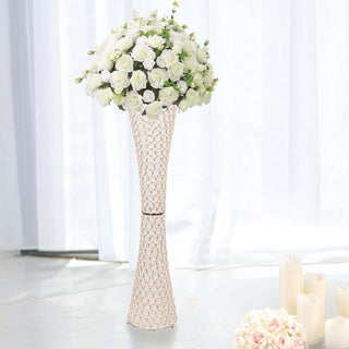 Elegant Metallic Gold Floral Vase Elegant Metallic Gold Floral Vase
