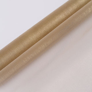 Natural Sheer Chiffon Fabric Bolt for Elegant Event Décor