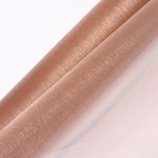 Dusty Rose Sheer Chiffon Fabric Bolt: Add Elegance and Charm to Your Event Décor