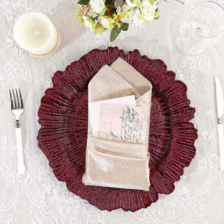 Create a Stunning Table Setting with Round Charger Plates