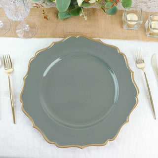 Versatile and Reusable Olive Green Charger Plates for Any Occasion Versatile and Reusable Olive Green Charger Plates for Any Occasion