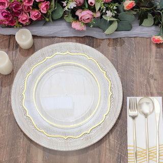 Create a Stylish Table Setting with White Boho Lace Charger Plates Create a Stylish Table Setting with White Boho Lace Charger Plates