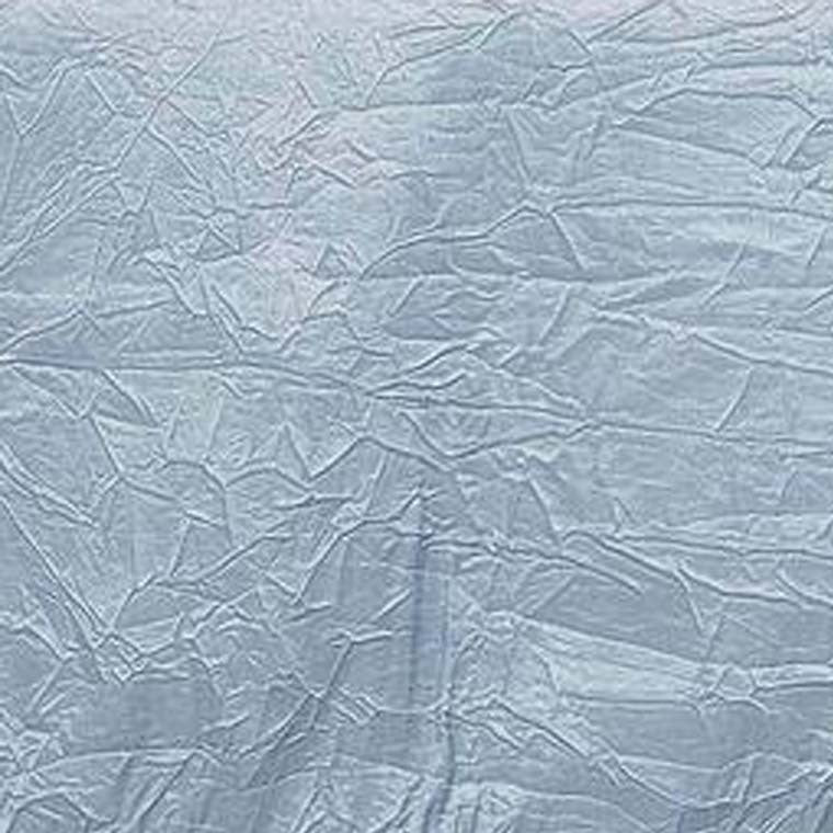 90x156Inch Dusty Blue Accordion Crinkle Taffeta Rectangular Tablecloth#whtbkgd