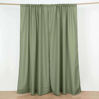 Add Elegance to Your Décor with Dusty Sage Green Polyester Photography Backdrop Curtains Add Elegance to Your Décor with Dusty Sage Green Polyester Photography Backdrop Curtains