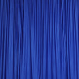 2 Pack Royal Blue Scuba Polyester Curtain Panel Inherently Flame Resistant Backdrops Wrinkle#whtbkgd