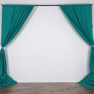 Create Unforgettable Memories with the Turquoise Scuba Polyester Curtain Panel