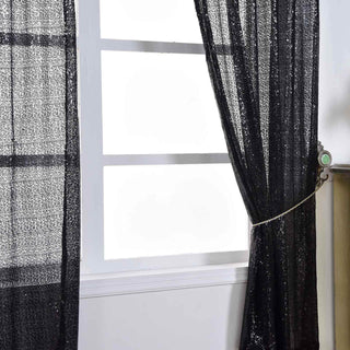 Versatile and Stylish Black Sequin Curtains Versatile and Stylish Black Sequin Curtains