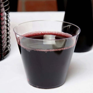 25 Pack | 9oz Clear Crystal Collection Plastic Tumblers Cups 25 Pack | 9oz Clear Crystal Collection Plastic Tumblers Cups