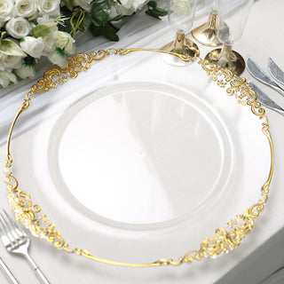 Elegant and Versatile Gold Charger Plates for Stunning Table Decor