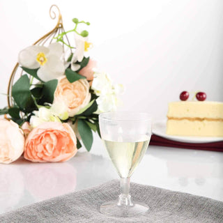 Clear Plastic Short Hollow Stem Wine Glasses Clear Plastic Short Hollow Stem Wine Glasses