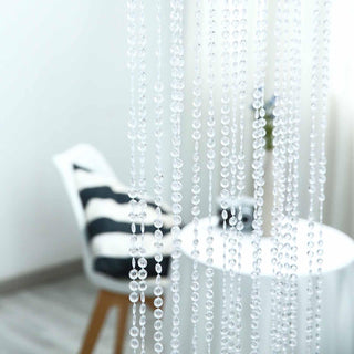 Elegant and Sparkling Crystal Diamond Beaded Curtain