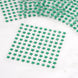 600 Pcs | Hunter Green Star Shape Stick-On Diamond Rhinestone Stickers, DIY Self Adhesive Craft Gems