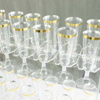Upgrade Your Event Decor with Clear Acrylic Glass Holder Hooks