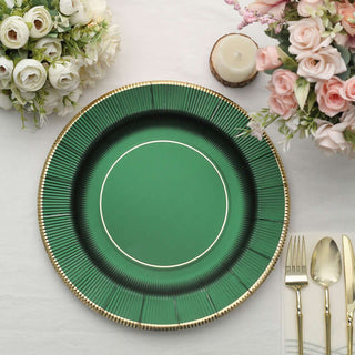 Add Elegance to Your Table with Hunter Emerald Green Charger Plates Add Elegance to Your Table with Hunter Emerald Green Charger Plates