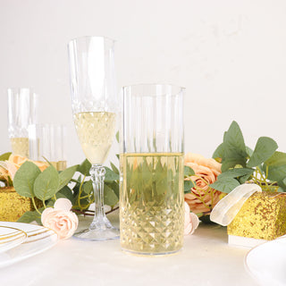 Elevate Your Event with Crystal Cut Tumbler Glasses