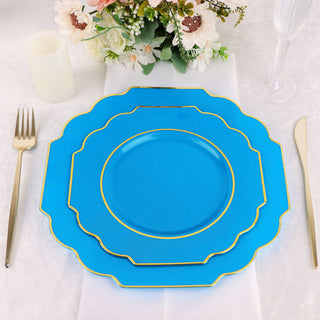 Versatile and Stylish Turquoise Plates