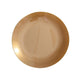 10 Pack | 10inch Gold Round Disposable Dinner Plates With Gold Rim#whtbkgd