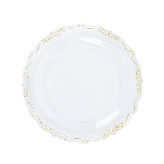 Convenience Meets Style with our Clear Plastic Dessert Plates Convenience Meets Style with our Clear Plastic Dessert Plates