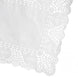 100 Pcs | 6inch x 12inch Rectangle White Lace Paper Doilies, Food Grade Paper Placemats