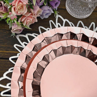 Create a Memorable Dining Experience with Metallic Paper Plates