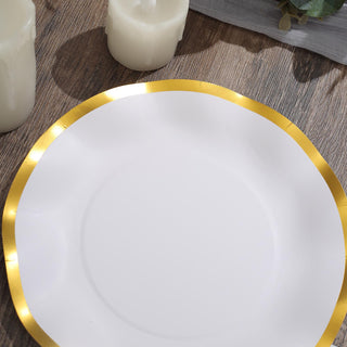 Convenient and Stylish Round Paper Dessert Plates