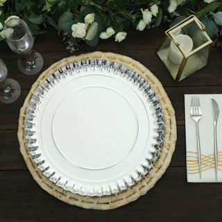 Durable and Convenient Silver Charger Plates for Any Occasion