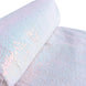 54inch x 4 Yards Iridescent Blue Premium Sequin Fabric Bolt, DIY Craft Fabric Roll