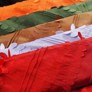 Versatile and Stylish Leaf Taffeta DIY Craft Fabric Roll