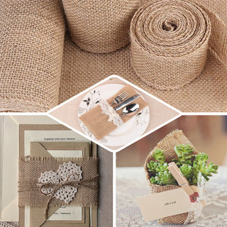 Create Unique DIY Projects with Natural Burlap Fabric