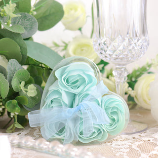 Mint Scented Rose Soap Party Favors: Add Elegance to Your Event Decor