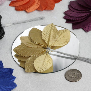Create a Stunning Yellow-Themed Decor with 144 Yellow Burning Passion Leaves