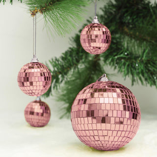 Create a Magical Atmosphere with Rose Gold Foam Disco Mirror Balls