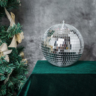 Create an Aesthetically Pleasing Atmosphere with the Silver Foam Disco Mirror Ball