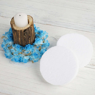36 Pack | 4" White StyroFoam Disc for Creative Event Decor 36 Pack | 4" White StyroFoam Disc for Creative Event Decor